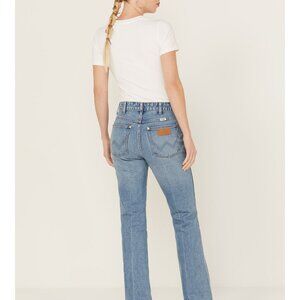 WRANGLER HIGH RISE BOOT CUT JEANS